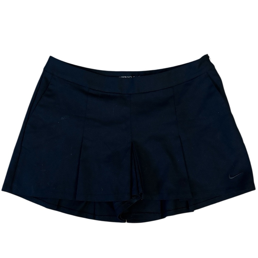 Nike Dri-Fit Black Pleated Golf Skort Size 8‎